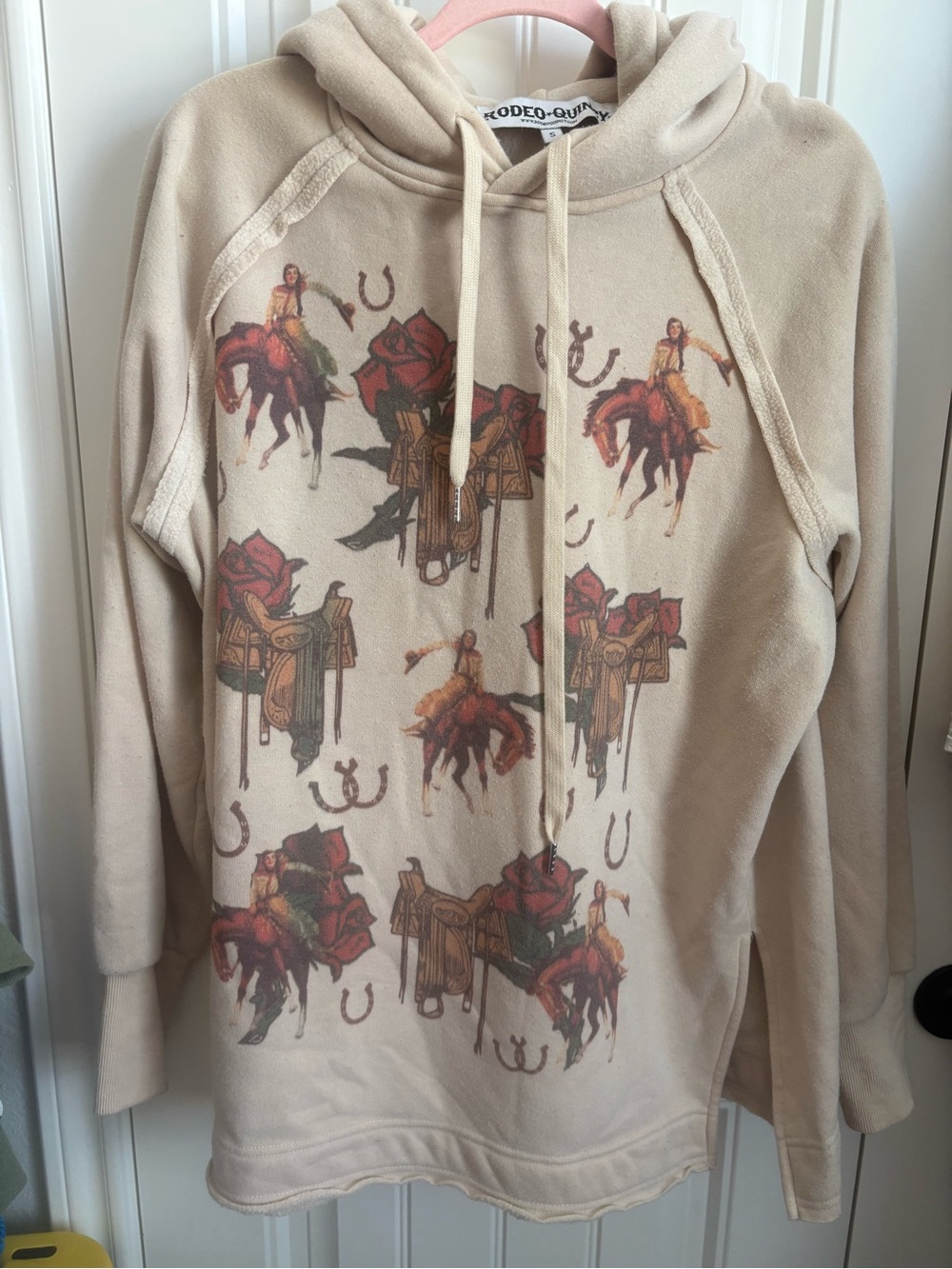 Rodeo Quincy Western Rodeo Oversized Hoodie - Picture 2 of 5
